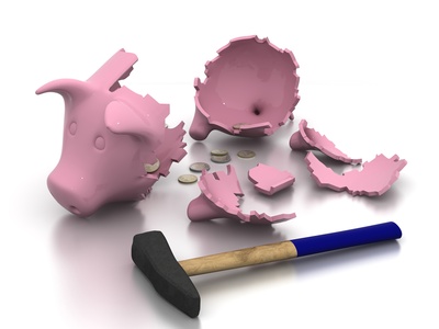 Broken Piggy bank